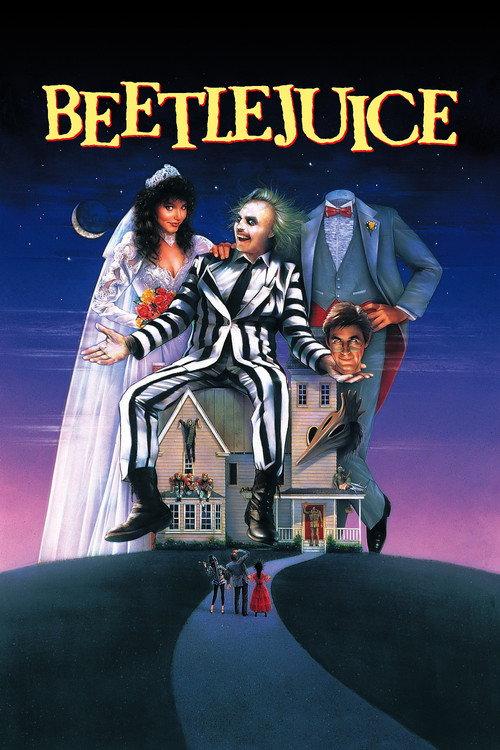 Beetlejuice 1988 official movie poster