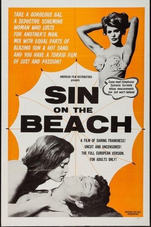 Sin on the Beach 1963 official movie poster