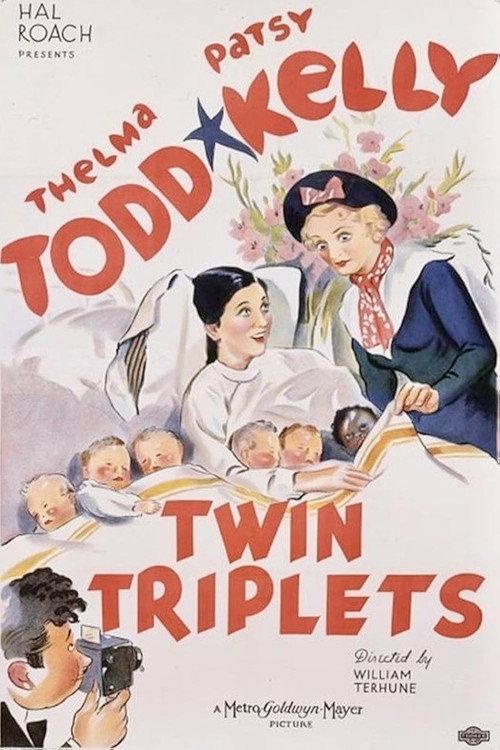 Twin Triplets 1935 official movie poster