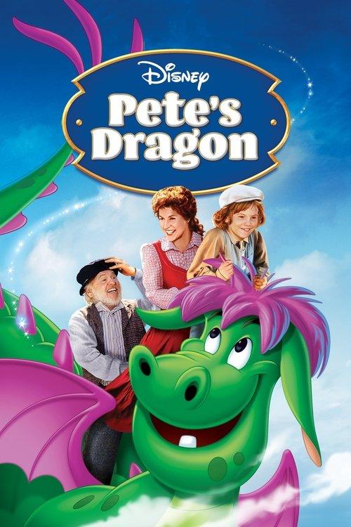 Pete's Dragon 1977 official movie poster