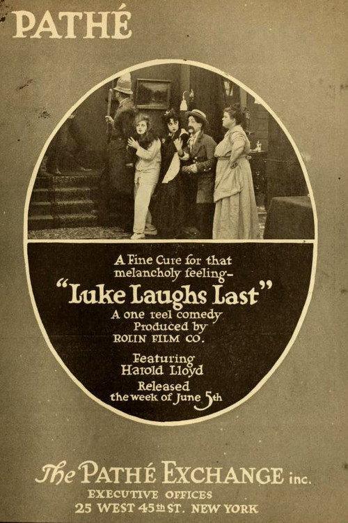 Luke Laughs Last 1916 official movie poster
