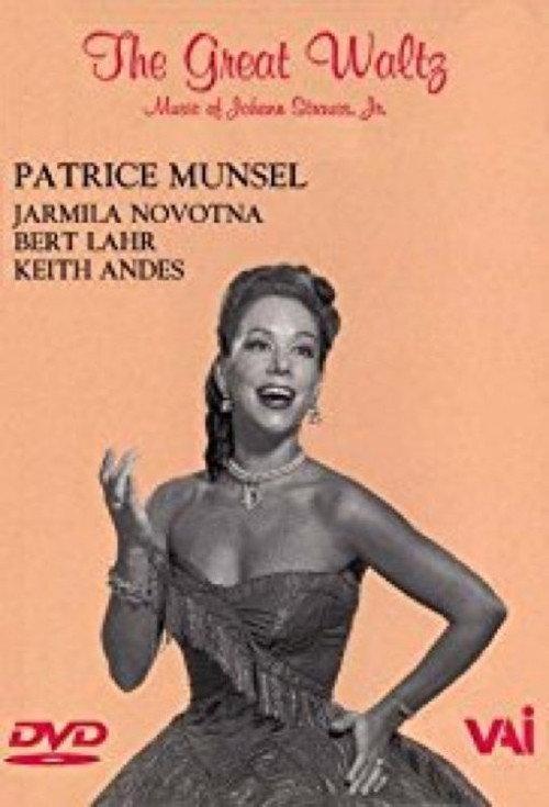 The Great Waltz 1955 official movie poster