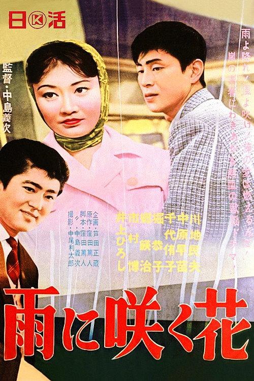Flowers in the rain 1960 official movie poster