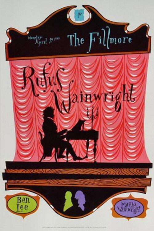 Rufus Wainwright: Live at the FiIlmore 2004 official movie poster