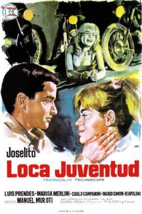 Loca juventud 1965 official movie poster