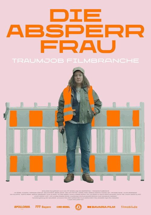 Die Absperrfrau 2025 official movie poster
