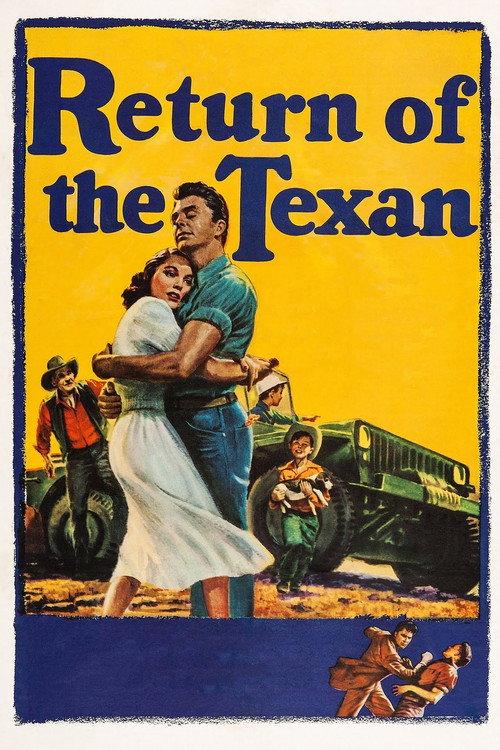 Return of the Texan 1952 official movie poster
