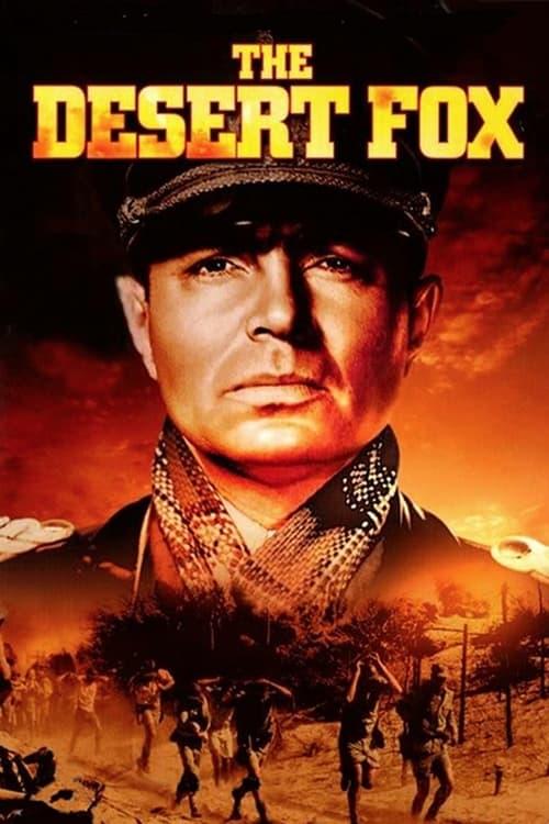 The Desert Fox: The Story of Rommel 1951 official movie poster