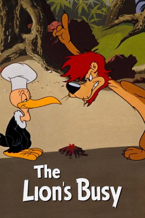 The Lion's Busy 1950 official movie poster