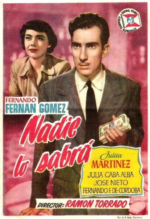 Nadie lo sabrá 1953 official movie poster