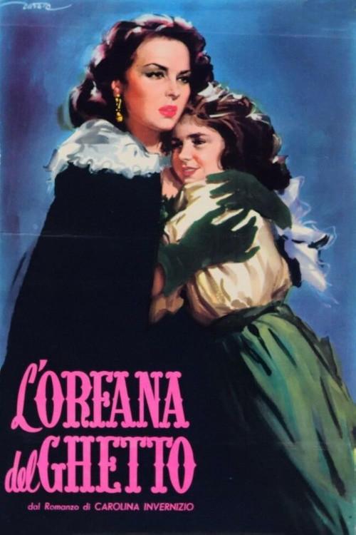 L'orfana del ghetto 1955 official movie poster