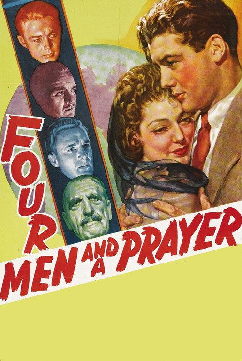 Four Men and a Prayer 1938 official movie poster
