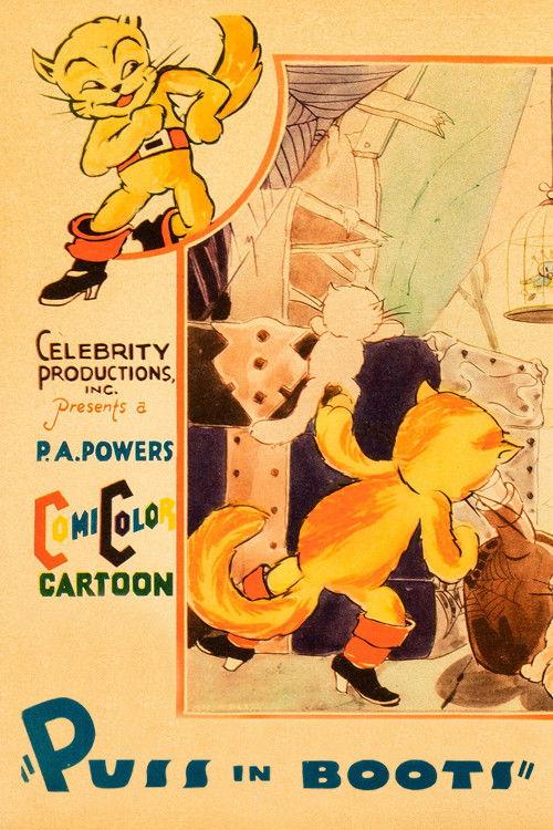 Puss in Boots 1934 official movie poster