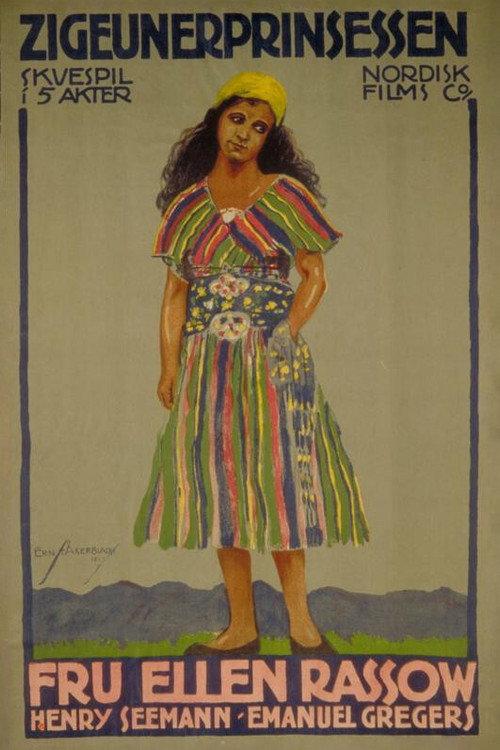 Zigeunerprinsessen 1918 official movie poster