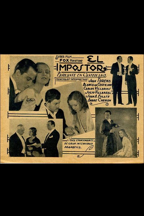 El impostor 1931 official movie poster
