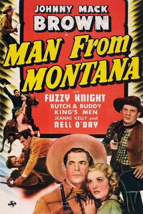 Man from Montana 1941 official movie poster