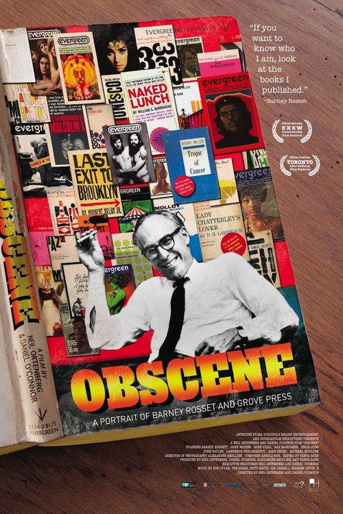 Obscene: A Portrait of Barney Rosset and Grove Press 2008 official movie poster