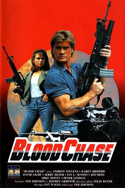 Blood Chase 1991 official movie poster