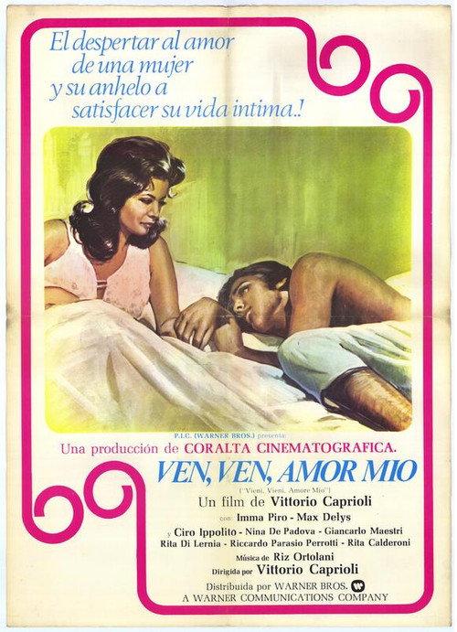 Vieni, vieni amore mio 1975 official movie poster