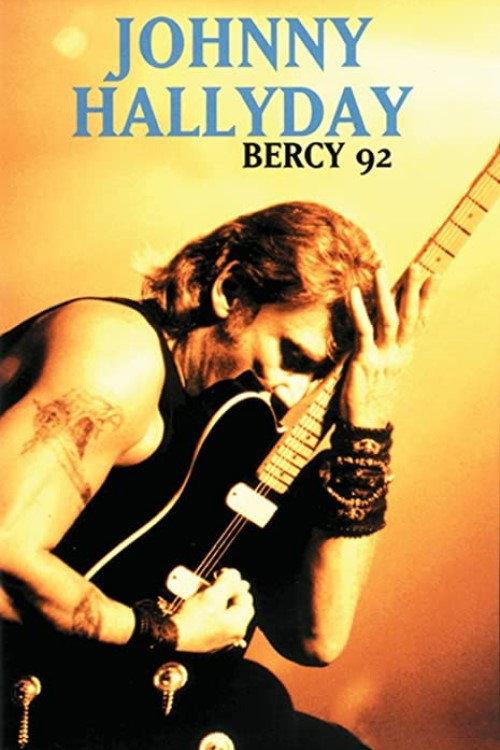 Johnny Hallyday - Bercy 92 1992 official movie poster