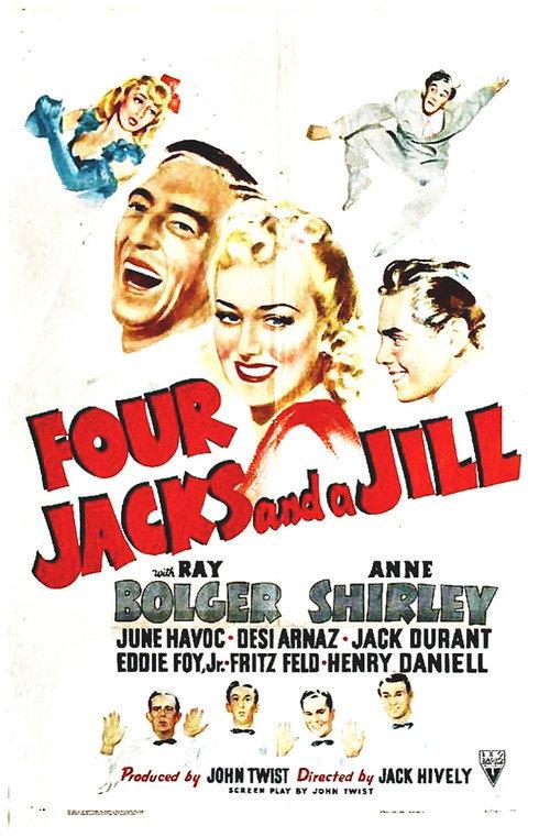 Four Jacks and a Jill 1942 official movie poster