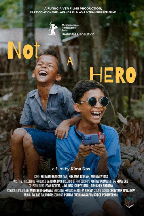 Not a Hero 2026 official movie poster