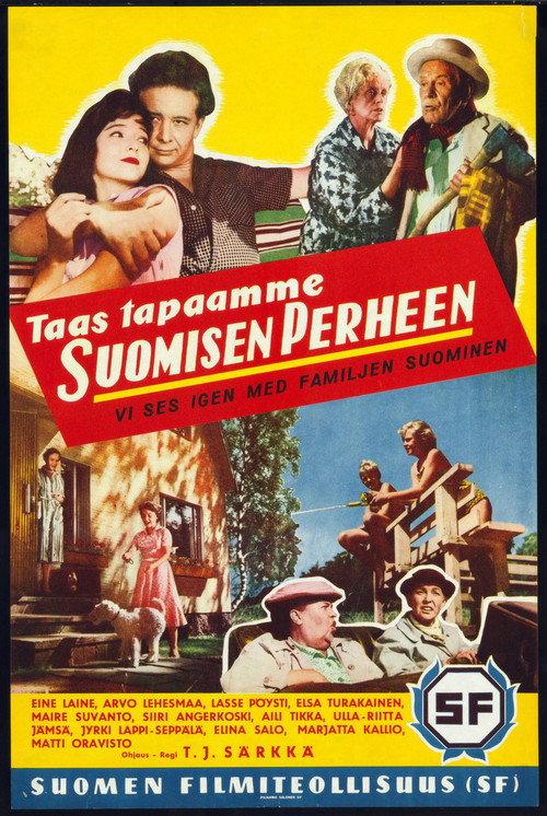 Taas tapaamme Suomisen perheen 1959 official movie poster