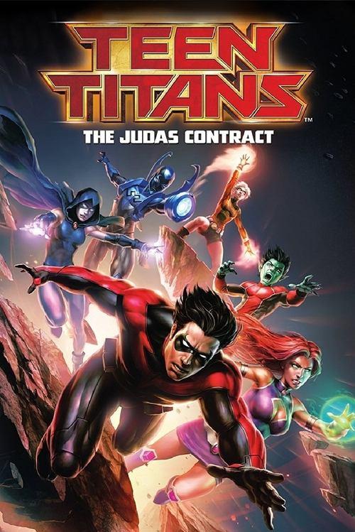 Teen Titans: The Judas Contract 2017 official movie poster
