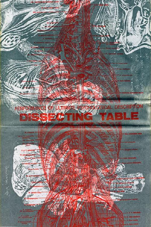 Dissecting Table: Performance of Ultimate Psychological Description 1988 official movie poster