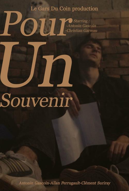Pour un souvenir 2025 official movie poster