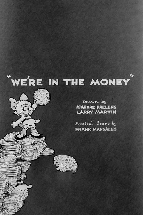 We're in the Money 1933 official movie poster
