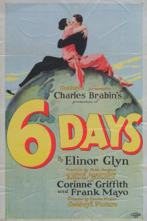 Six Days 1923 official movie poster