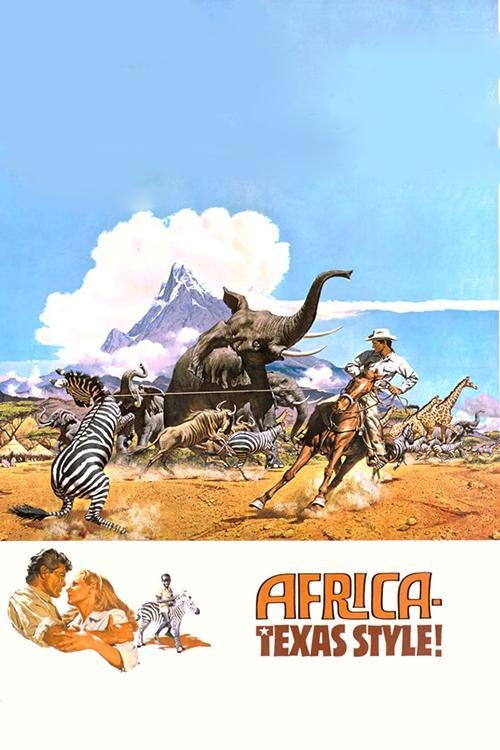 Africa: Texas Style! 1967 official movie poster