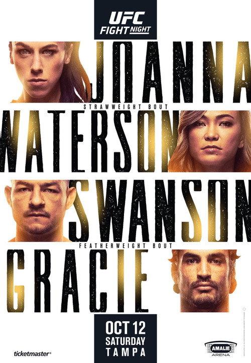UFC Fight Night 161: Joanna vs. Waterson 2019 official movie poster