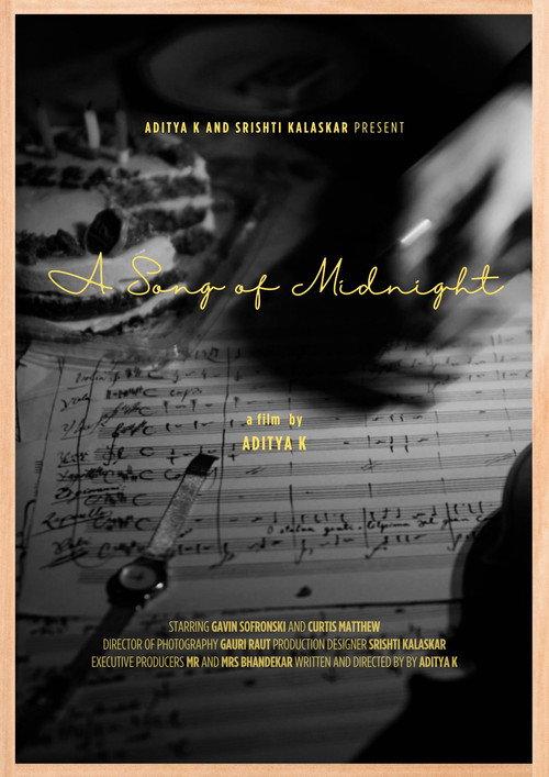 A Song of Midnight 2025 official movie poster