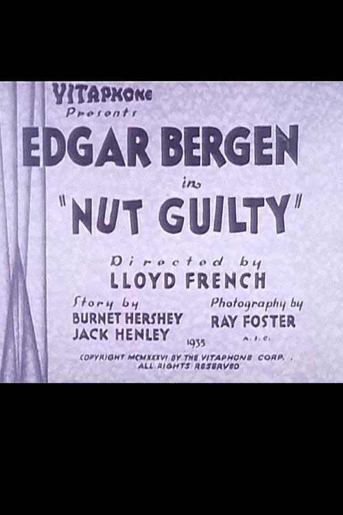 Nut Guilty 1936 official movie poster