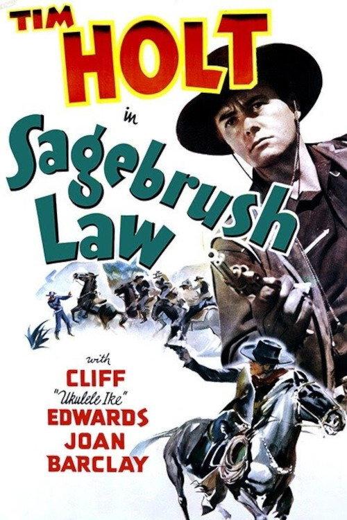 Sagebrush Law 1943 official movie poster