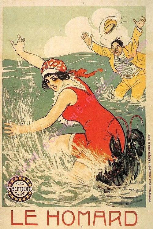 Le homard 1913 official movie poster