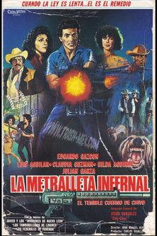 The Infernal Machine Gun 1991 official movie poster