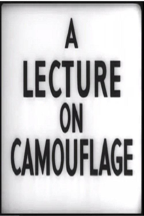 A Lecture on Camouflage 1944 official movie poster
