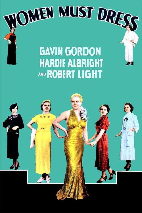Women Must Dress 1935 official movie poster
