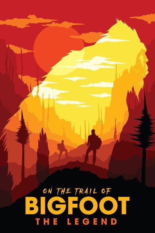 On the Trail of Bigfoot: The Legend 2019 official movie poster
