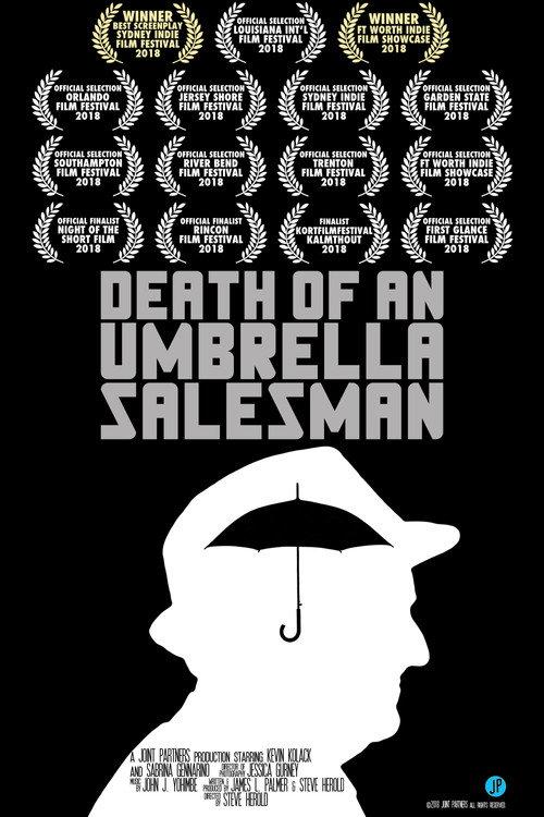 Death of an Umbrella Salesman 2018 official movie poster