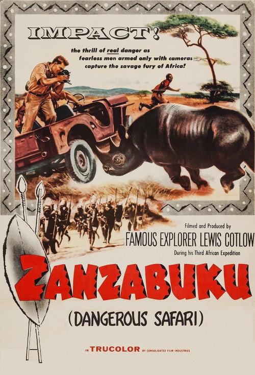 Zanzabuku 1956 official movie poster