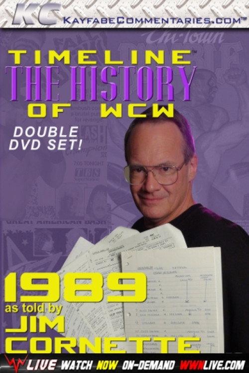 Timeline: The History of WCW – 1989 – As Told By Jim Cornette 2015 official movie poster