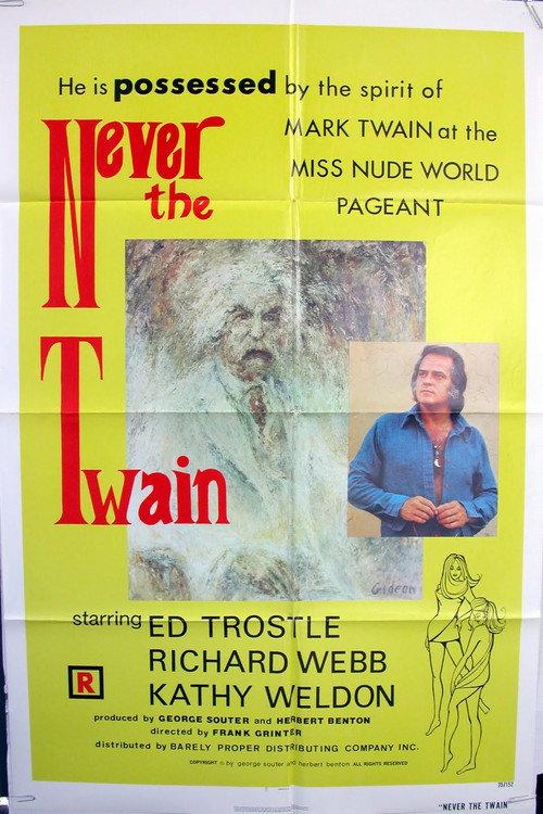 Never The Twain 1974 official movie poster
