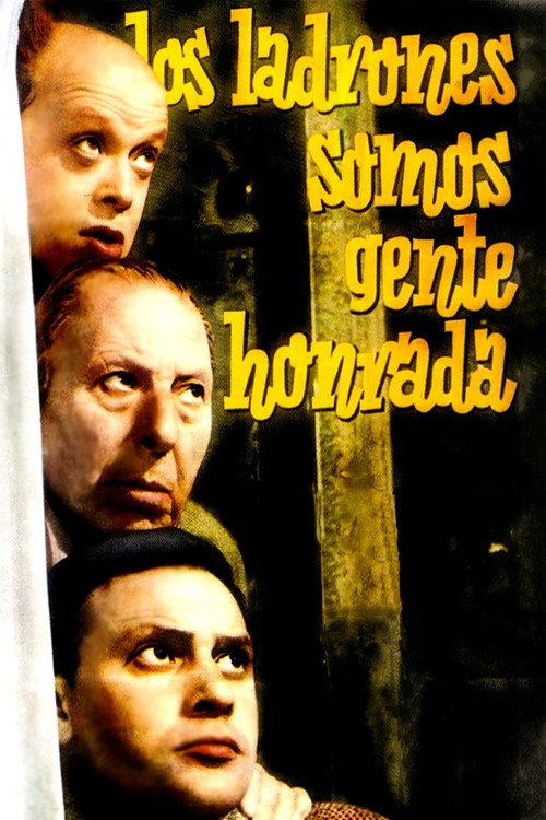 Los ladrones somos gente honrada 1956 official movie poster