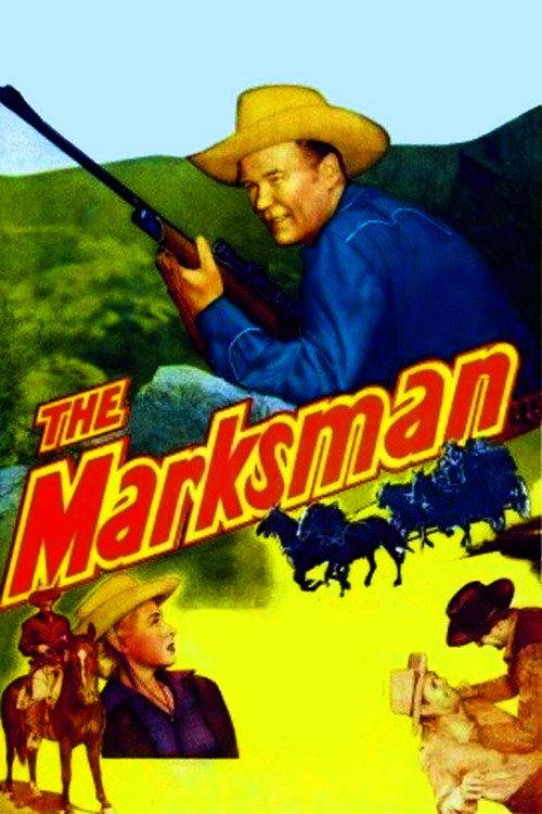 The Marksman 1953 official movie poster