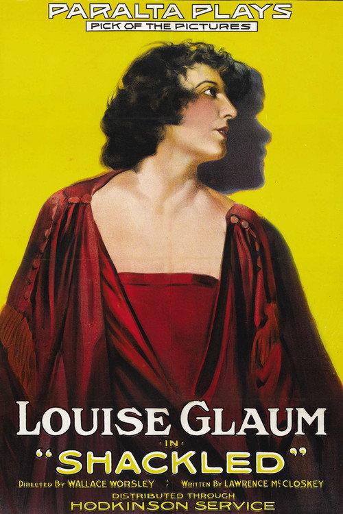 Shackled 1918 official movie poster