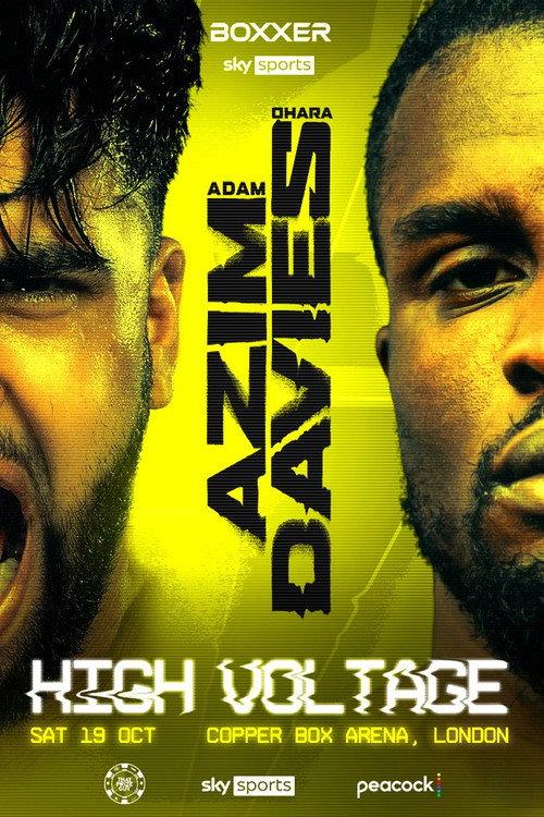 Adam Azim vs. Ohara Davies 2024 official movie poster
